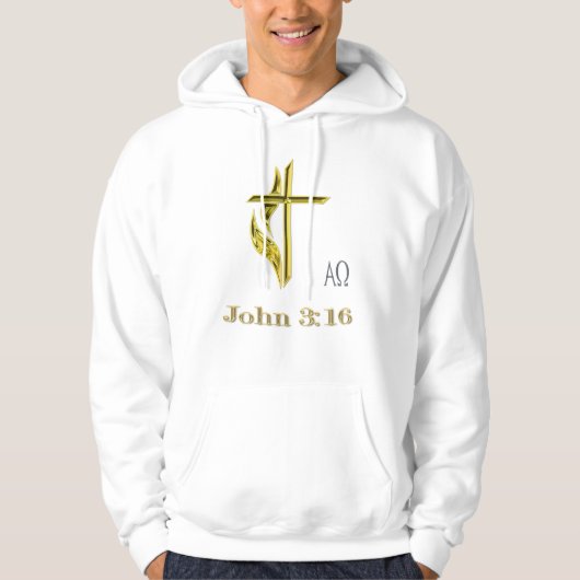 John 3:16 hoodie (Voorkant)