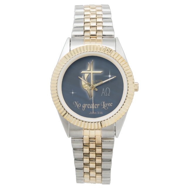 John 3:16 horloge (Voorkant)