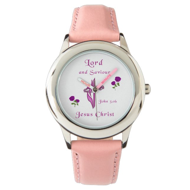 John 3:16 horloge (Voorkant)