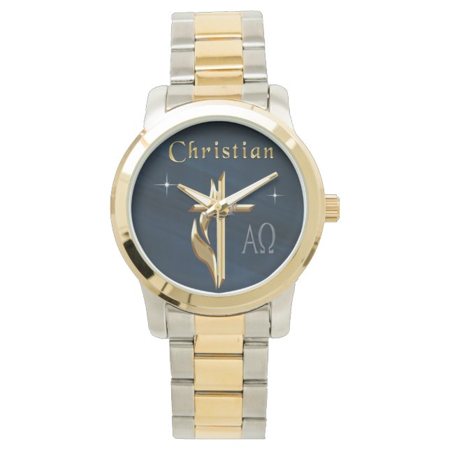 JOhn 3:16 Horloge (Voorkant)