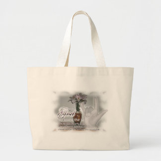 John 3:16 ILY Grote Tote Bag