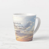 John 3:16 Latte Mug (Angle droit)