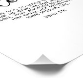 John 3:16, liefdesbijbelwanddecor foto afdruk (Hoek)