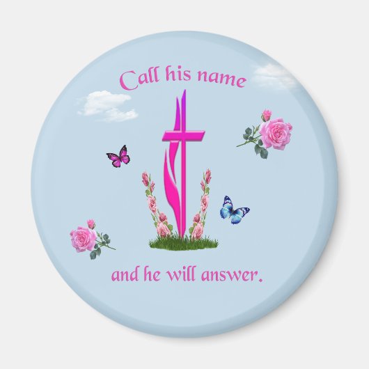 John 3:16 magneet (Voorkant)