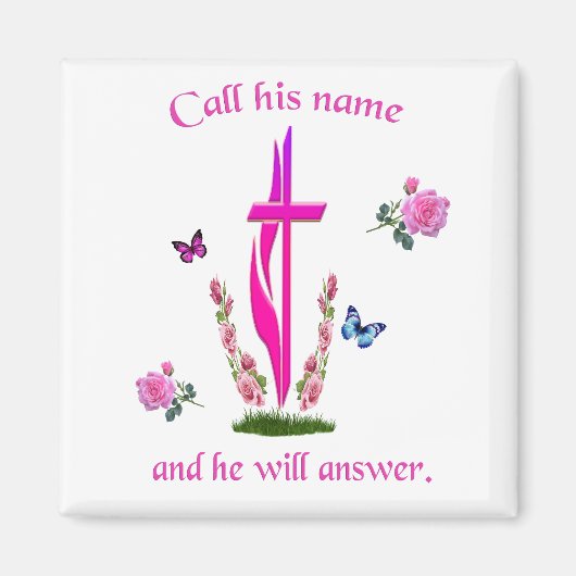 John 3:16 magneet (Voorkant)