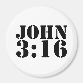 JOHN 3:16 Magnet for fridge or car Magneet