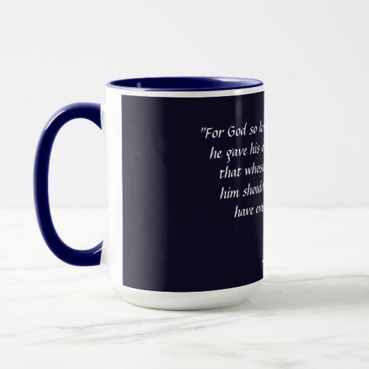 John 3:16 mug (Gauche)