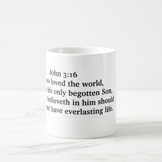 John 3:16 Mug (Centre)