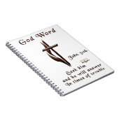 John 3:16 notitieboek (Rechterzijde)