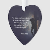 John 3:16 ornament (voorkant)