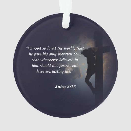 John 3:16 ornament (achterkant)