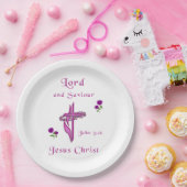 John 3:16 papieren bordje (Feest)