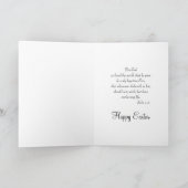 John 3:16 Pas plus grand amour Carte Pâques (Intérieur)