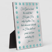 John 3:16 Plaque (Côté)