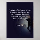 John 3:16 poster (Voorkant)