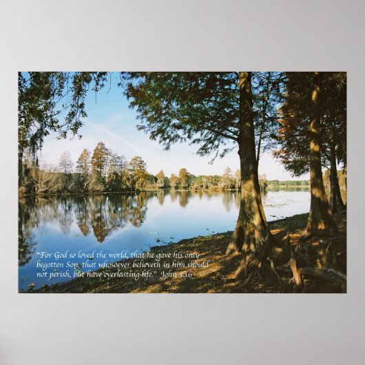 John 3:16 poster (Voorkant)