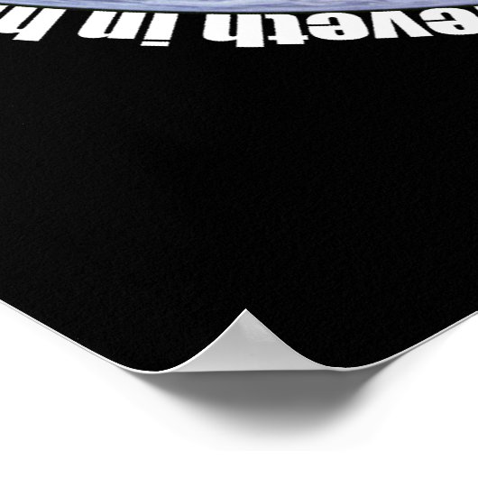 John 3:16 Poster de la Terre (Coin)