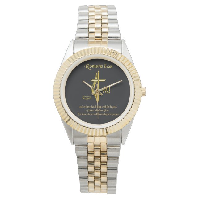 John 3:16 producten horloge (Voorkant)