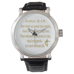 John 3:16 punten horloge
