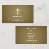 John 3:16 - Religieus kruis Visitekaartje (Voorkant / Achterkant)