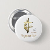 John 3:16 ronde button 5,7 cm (Voorkant /achterkant)