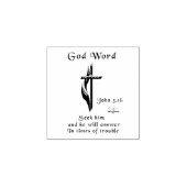 John 3:16 	rubberstempel (Afrduk)