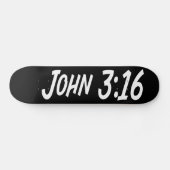 John 3:16 skateboard (Horizontaal)
