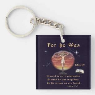 John 3:16 sleutelhanger