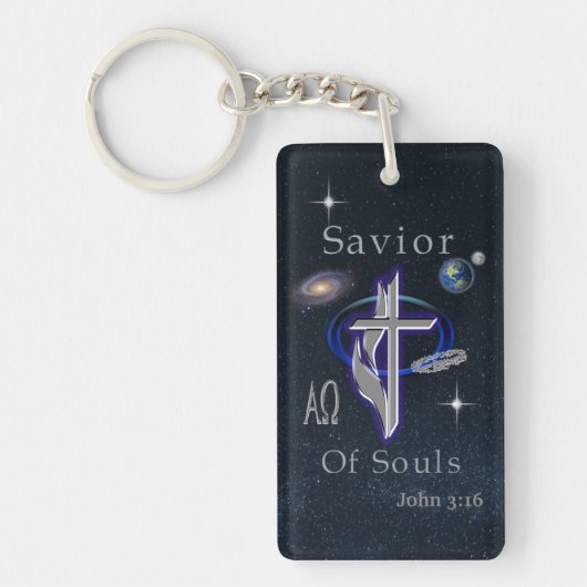 JOhn 3:16 Sleutelhanger (Voorkant)