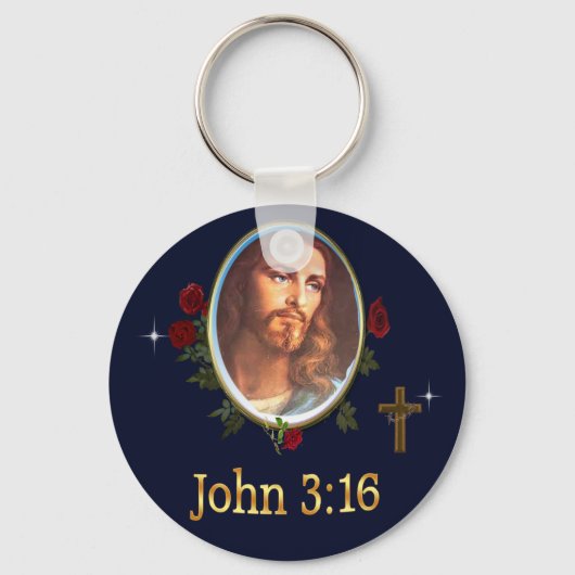 John 3:16 sleutelhanger (Voorkant)