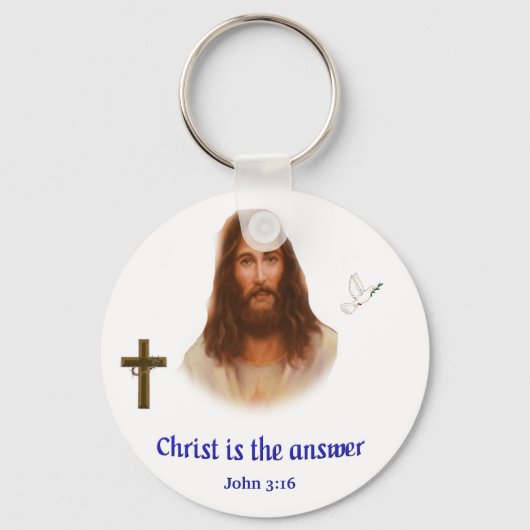John 3:16 sleutelhanger (Voorkant)