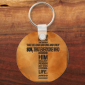 John 3:16 Sleutelhanger (Voorkant)