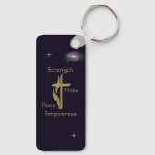 John 3:16 sleutelhanger (Achterkant)