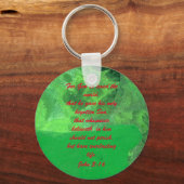 John 3:16 Sleutelhanger van de Bijbelse scripture  (Voorkant)