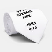 John 3:16 Stropdas (Opgerold)