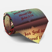 John 3:16 stropdas (Opgerold)