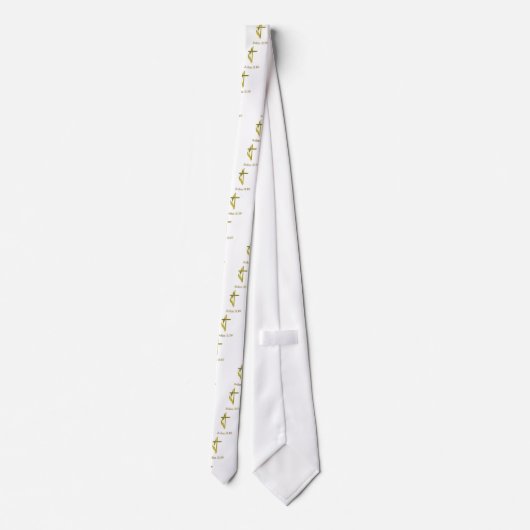 John 3:16 stropdas (Achterkant)