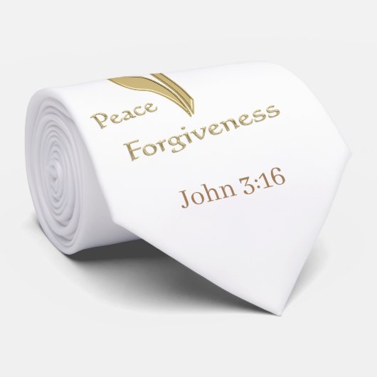 John 3:16 stropdas (Opgerold)