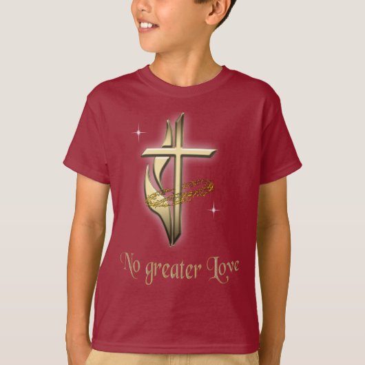 John 3:16 t-shirt (Voorkant)