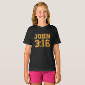 John 3 : 16 T-shirt (Devant entier)
