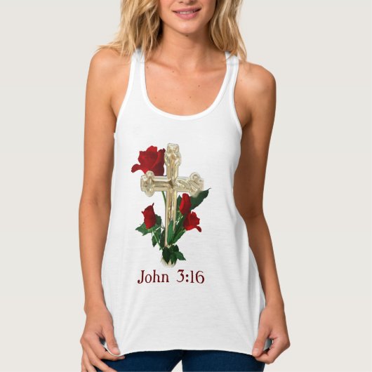 John 3:16 tanktop (Voorkant)