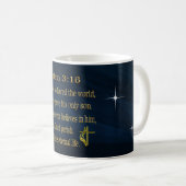 John 3:16 tasses à café (Devant droit)
