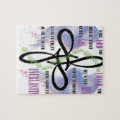 John 3:16-tattoo ontwerp legpuzzel (Horizontaal)