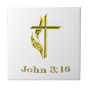 John 3:16 tegeltje