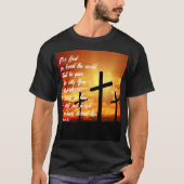 JOHN 3:16 TRENDY BIBLE VERSE CHRISTELIJK GIFT T-SHIRT (Voorkant)