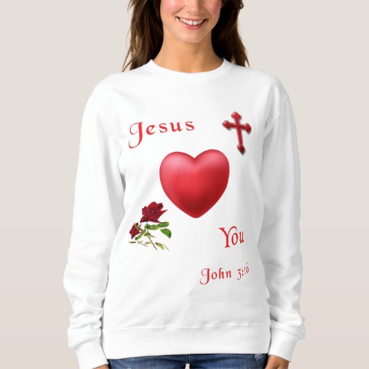 John 3:16 trui (Voorkant)