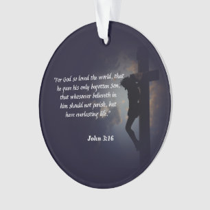 John 3:16-versiering ornament