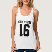 John 3:16 VrouwenT-Shirt Tanktop (Voorkant)