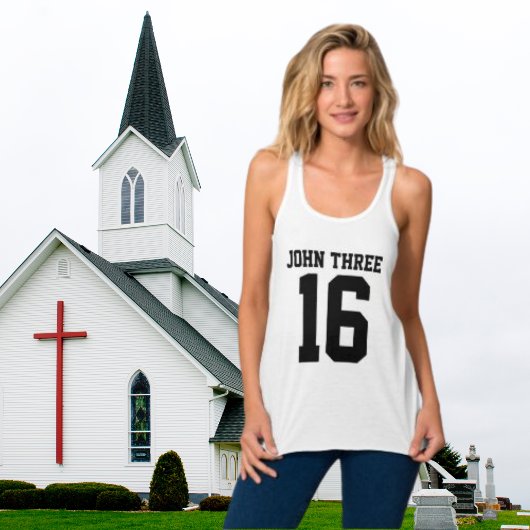 John 3:16 VrouwenT-Shirt Tanktop