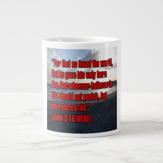 John 3:16 WEBU Mug (Devant)